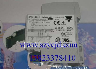 CARLO GAVAZZI佳乐相序继电器DPA51CM44,